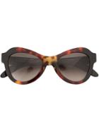Kuboraum Oversized Sunglasses - Multicolour