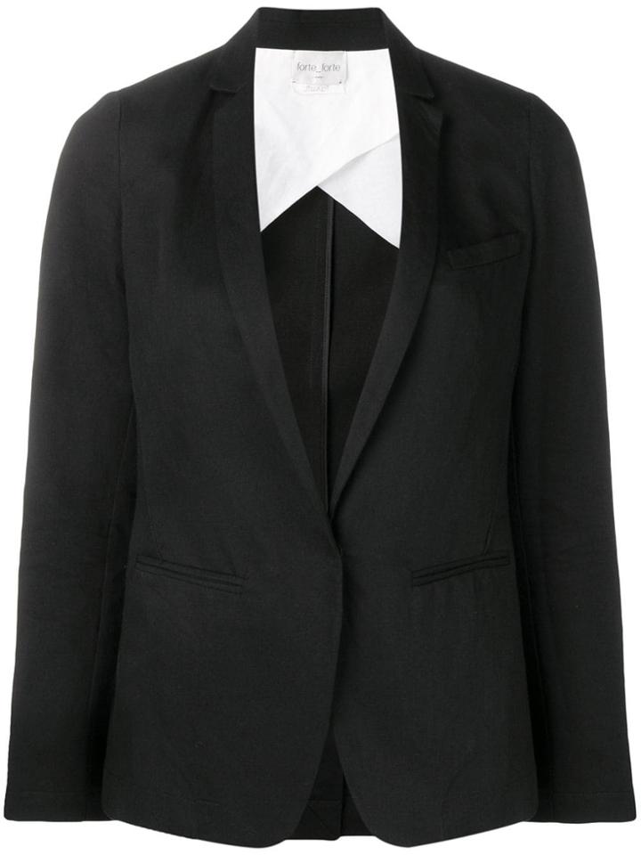 Forte Forte Classic Blazer - Black
