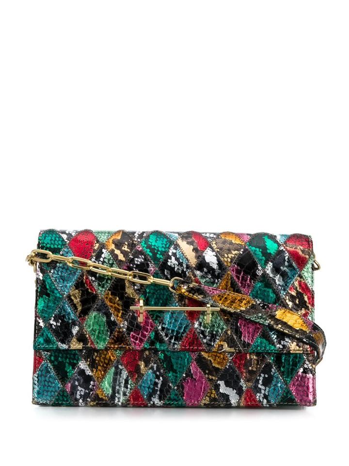 M2malletier Patchwork Shoulder Bag - Black