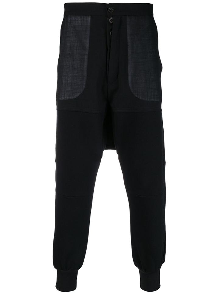 Unravel Project Baggy Trousers - Black