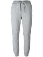 Drawstring Track Pants, Women's, Size: Medium, Grey, Cotton/modal/polyester, T By Alexander Wang