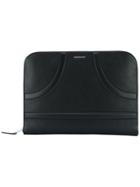 Alexander Mcqueen Harness Clutch - Black