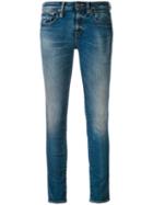 R13 - Cropped 'alison' Jeans - Women - Cotton/polyester/spandex/elastane - 28, Blue, Cotton/polyester/spandex/elastane