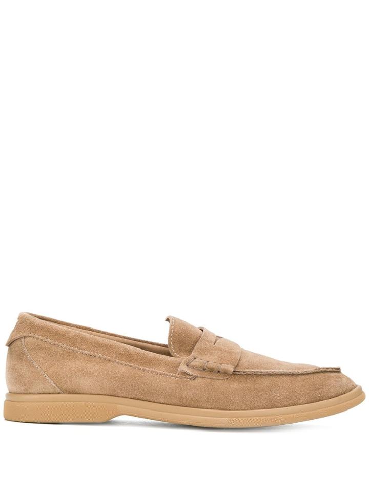 Brunello Cucinelli Classic Mocassins - Marrone