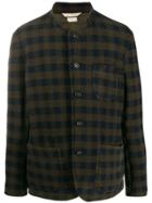 Massimo Alba Check-print Knit Jacket - Brown