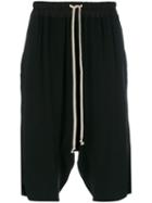 Rick Owens - Basket Shorts - Men - Acetate/viscose - 48, Black, Acetate/viscose