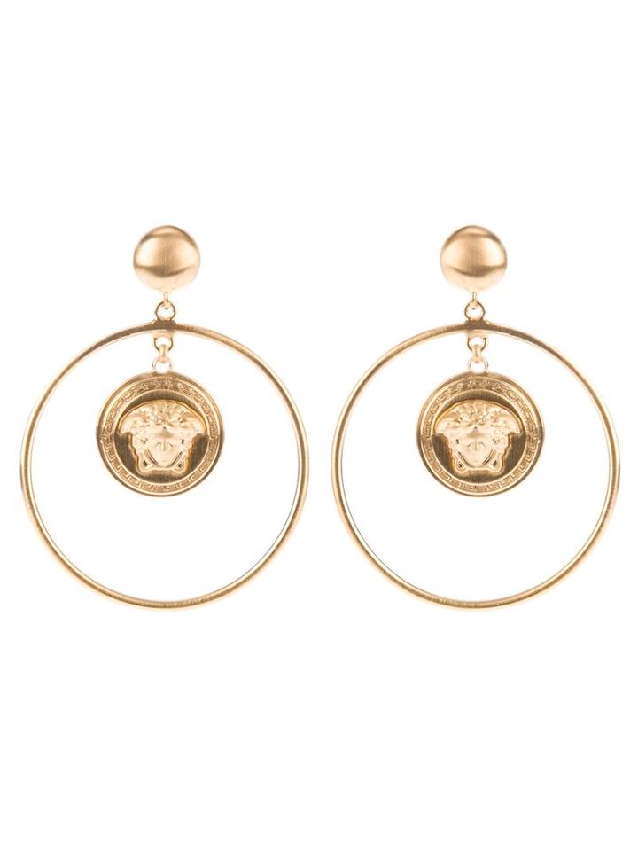 Versace 'medusa' Hoops