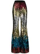 Amen Sequin Flares - Metallic