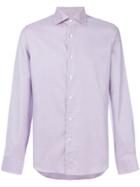 Canali Printed Shirt - Pink & Purple