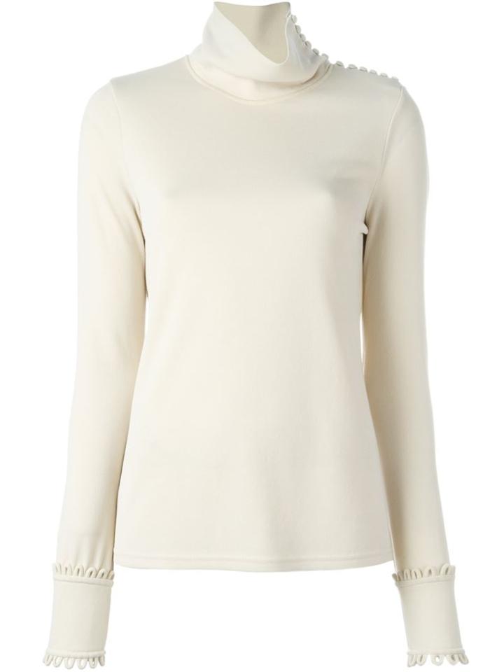 See By Chloé Scalloped Cuffs Blouse