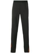 Helmut Lang Side Stripe Trousers - Xw6 Charcoal/signal