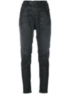 Diesel - Coated Tapered Jeans - Women - Cotton/polyester/spandex/elastane - 31, Grey, Cotton/polyester/spandex/elastane