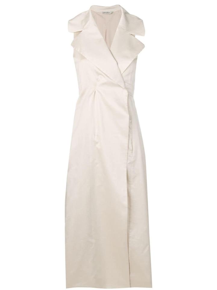 's Max Mara Tie Back Dress - Neutrals