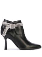 Sies Marjan Embellished Ankle Boots - Black