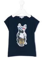 Little Marc Jacobs - Cinema Dog T-shirt - Kids - Cotton/modal - 2 Yrs, Toddler Girl's, Blue