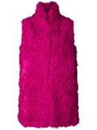 Numerootto Franca Gilet - Pink & Purple