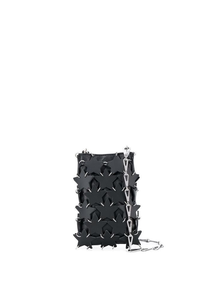 Paco Rabanne Star Link Crossbody Bag - Black