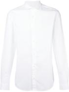 Z Zegna Classic Shirt, Men's, Size: 42, White, Cotton
