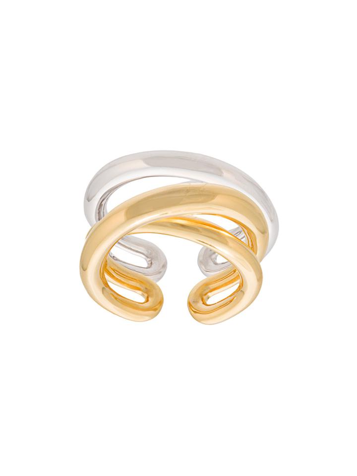 Charlotte Chesnais Wraparound Ring - Metallic