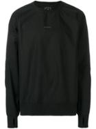 Maharishi Logo Print Sweatshirt - Black