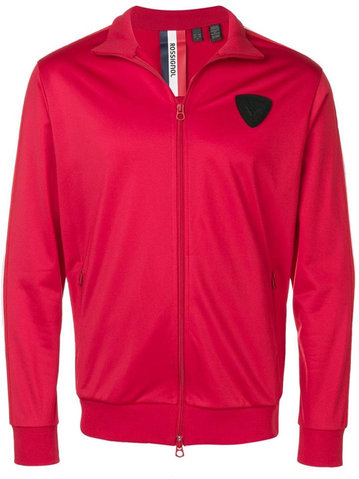 Rossignol Logo Patch Sports Jacket - Red