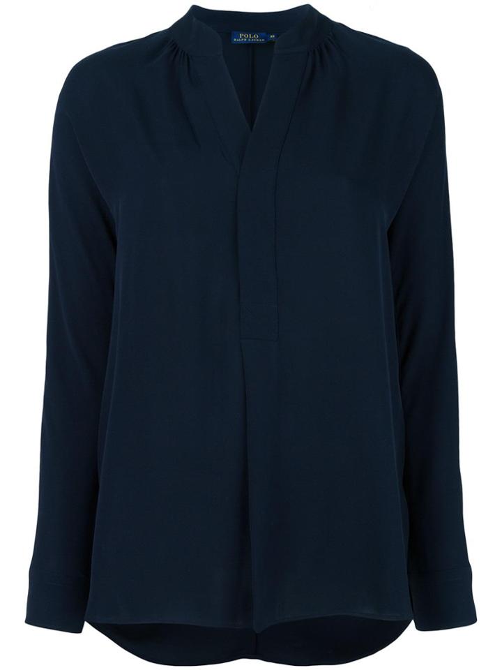 Polo Ralph Lauren Plain Blouse - Blue