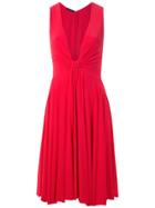 Tufi Duek Short Draped Dress - Red