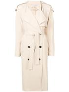 Vanessa Bruno Double-breasted Trench Coat - Neutrals