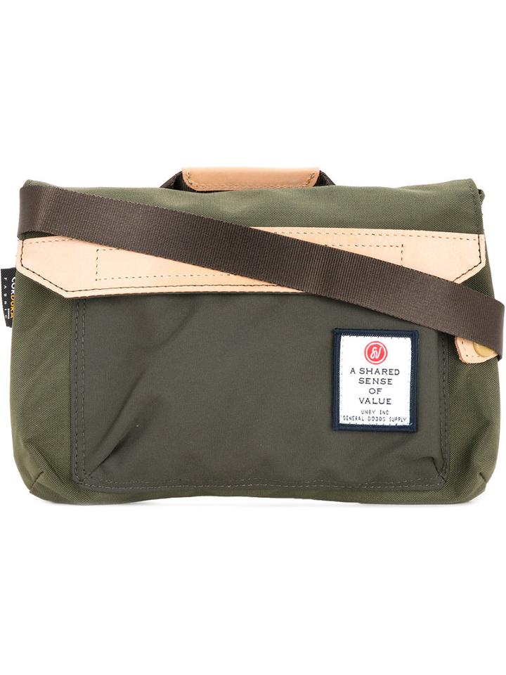 As2ov - Flap Shoulder Bag - Men - Nylon - One Size, Green, Nylon