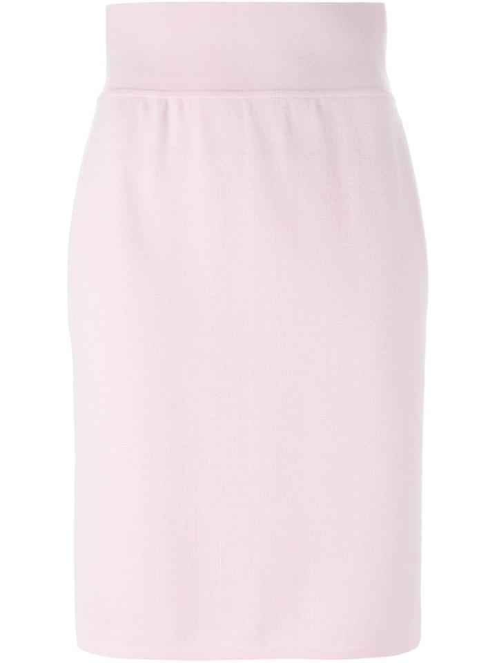 Céline Vintage Knitted Skirt - Pink & Purple