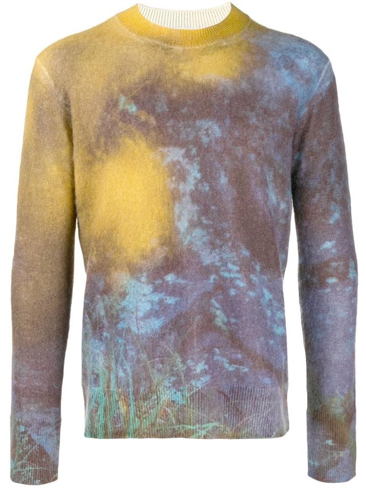 Oamc Tie-dye Jumper - Yellow