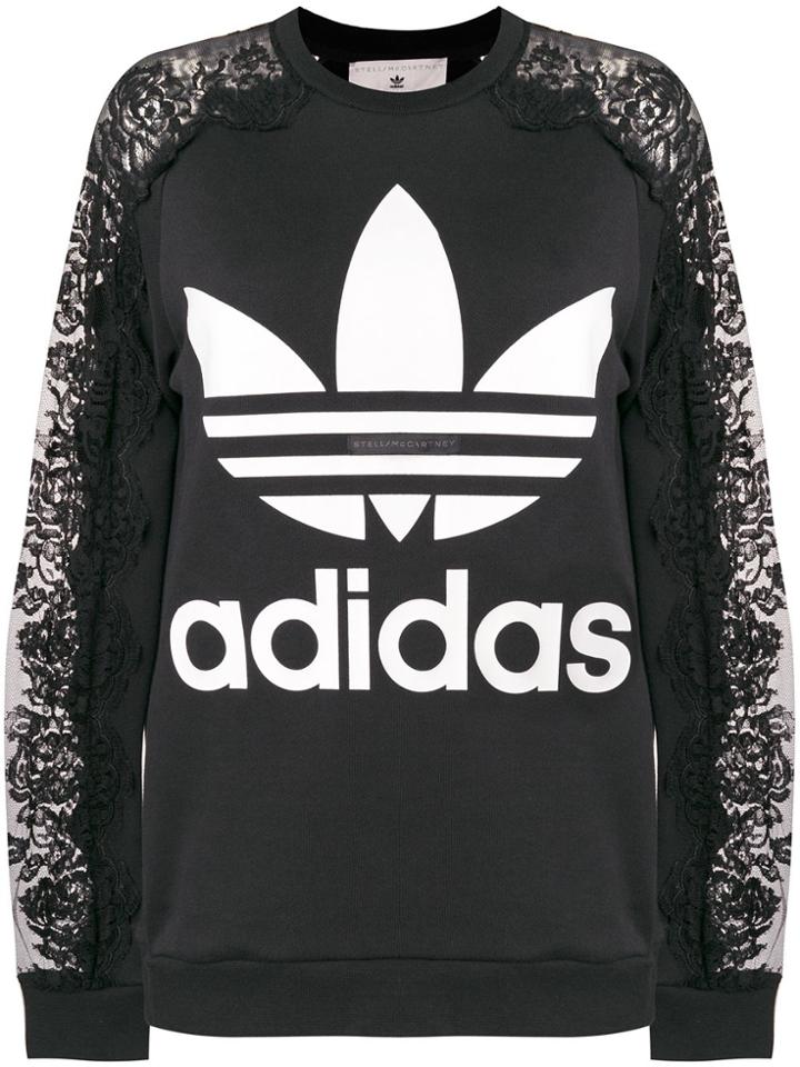 Stella Mccartney X Adidas Lace Sweatshirt - Black