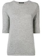 Iris Von Arnim Fine Knit Top - Grey