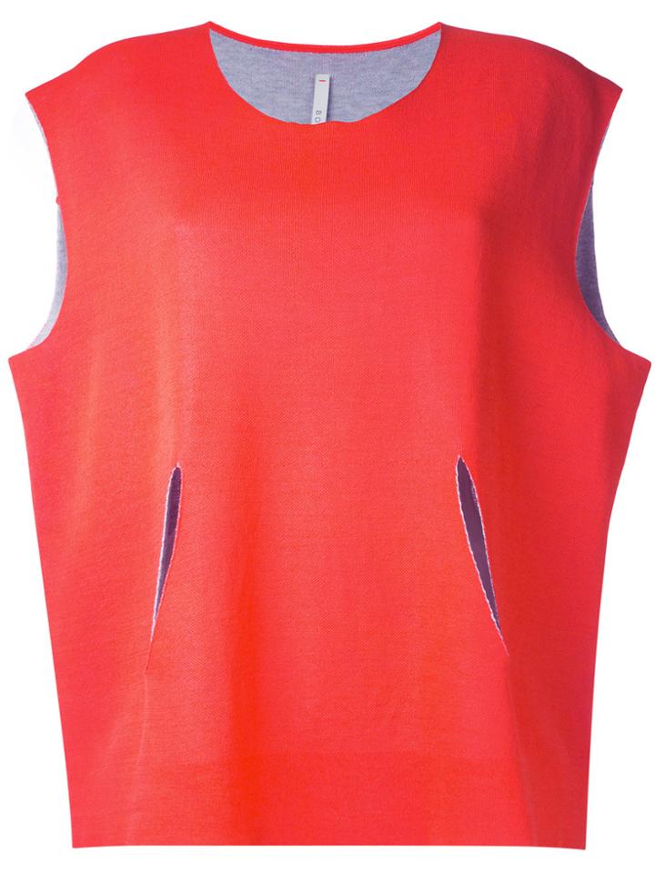 Boboutic Boxy Vest - Yellow & Orange