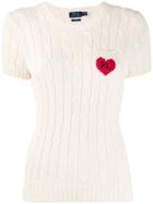 Polo Ralph Lauren Cable Knit T-shirt - Neutrals