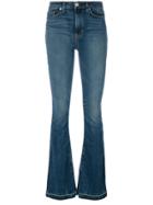 Hudson Faded Bootcut Jeans - Blue