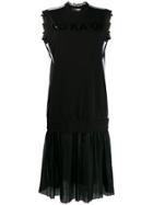 No Ka' Oi Layered Jersey Dress - Black
