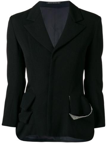 Yohji Yamamoto Pre-owned Deconstructed Blazer - Black