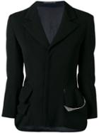 Yohji Yamamoto Pre-owned Deconstructed Blazer - Black