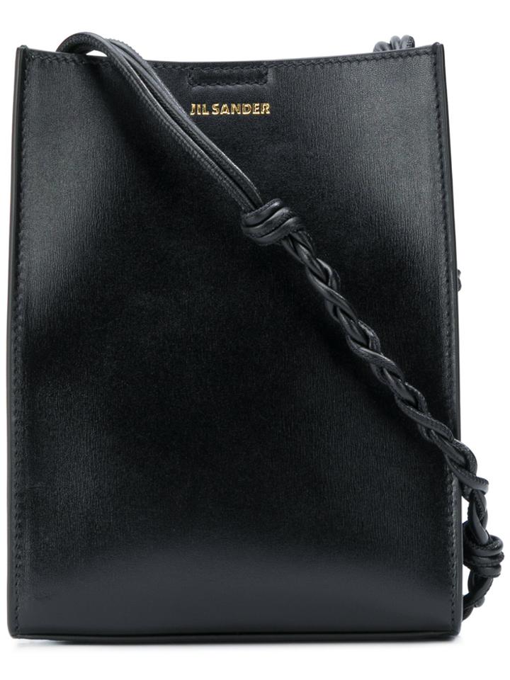 Jil Sander Mini Tangle Satchel - Black