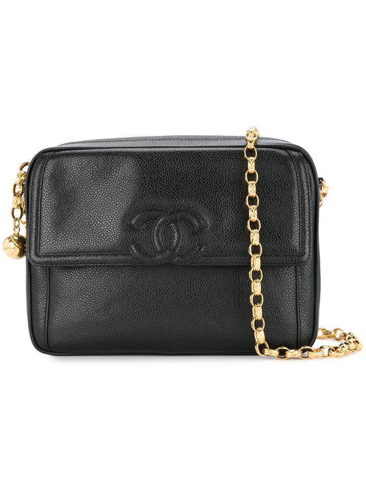 Chanel Vintage Bijoux Chain Flap Bag - Black