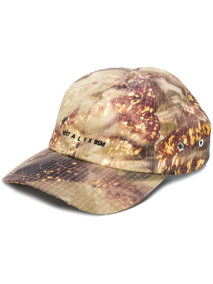 1017 Alyx 9sm Printed Logo Baseball Cap - Brown