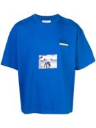 Tony Hawk Signature Line Photo Print T-shirt - Blue