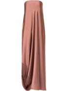 Bianca Spender Cascade Gown - Pink & Purple