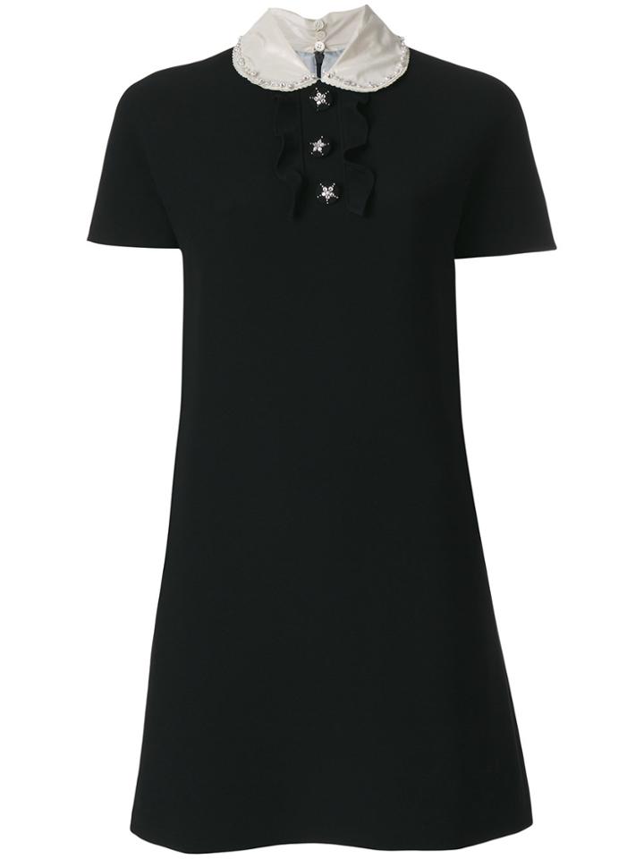 Miu Miu Cady Dress - Black