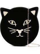 Charlotte Olympia 'kitty' Clutch - Black