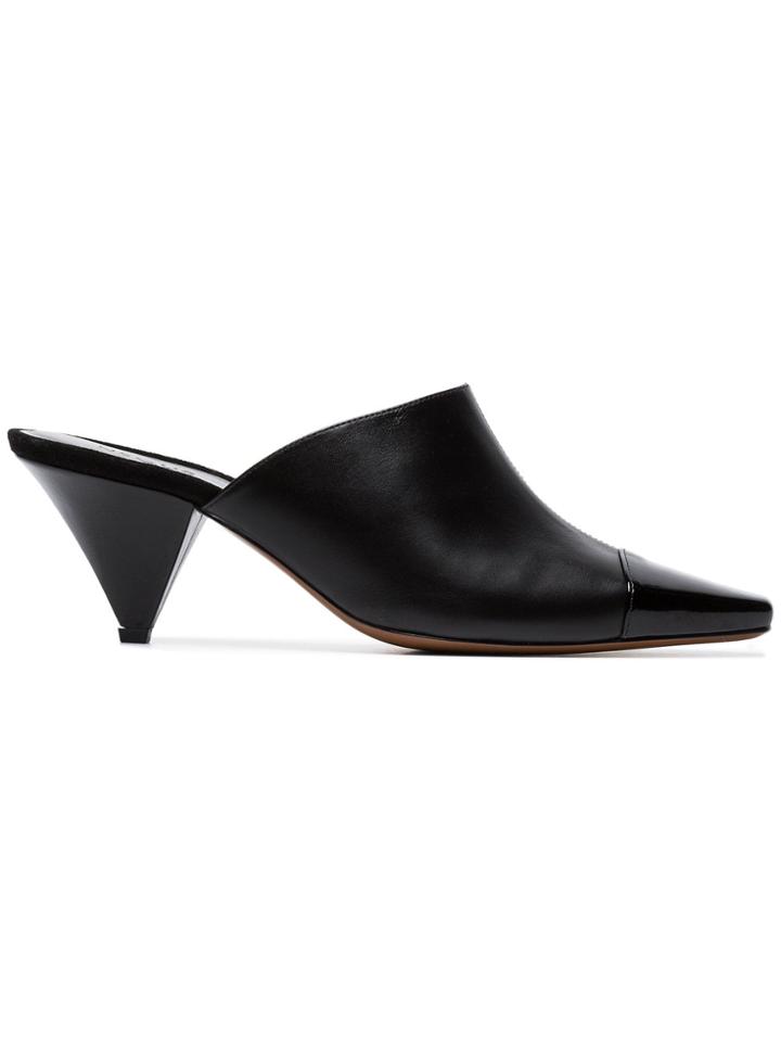 Neous Black Psycho 60 Leather Mules