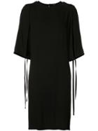 Ann Demeulemeester Chastain Dress, Women's, Size: 38, Black, Rayon