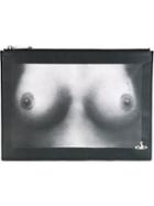 Vivienne Westwood Breasts Print Clutch