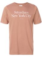 Saturdays Nyc Miller Standard T-shirt - Pink & Purple